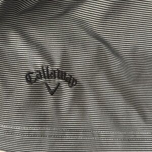 Callaway Opti-Dri Charcoal Golf Polo